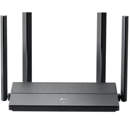 TP-Link Router EX141 WiFi 6 AX1500 Mbps, Doble Banda 2.4GHz/5GHz, 4 Antenas, Conectividad Gigabit, Compatible con Red Mesh EasyMesh, WPA3